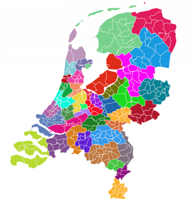 Jeugdzorgregio's in Nederland 